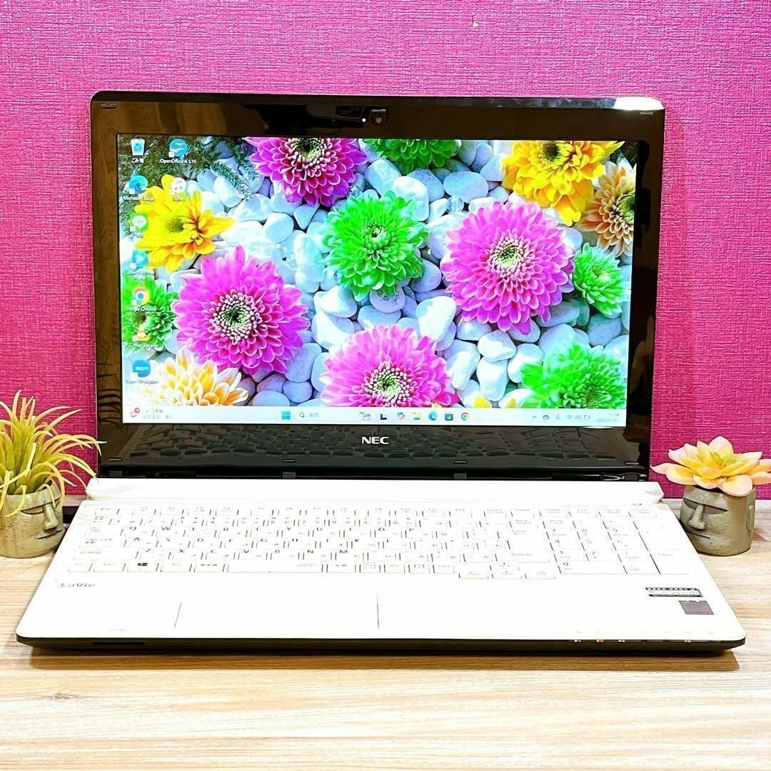 ★NECタッチパネル美品 SSD128GB メモリ8GB★カメラノートPC466 ☆NECタッチパネル美品 SSD128GB 旧式 メモリ8GB☆カメラノートPC466