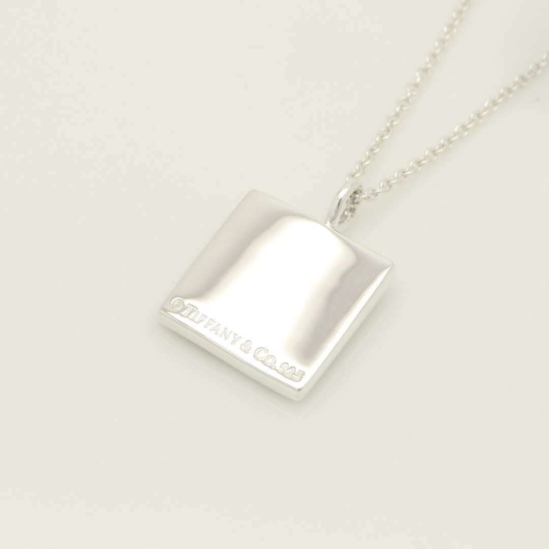c428 美品　ティファニー　ノーツ　プレート　スクエア　ネックレス　Ag925 c428 美品 ティファニー ノーツ プレート スクエア ネックレス Ag925