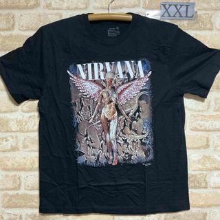 新品　ニルヴァーナ　NIRVANA Tシャツ　XXLサイズ(Tシャツ/カットソー(半袖/袖なし))