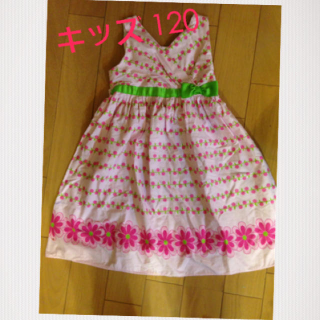 キッズ 120cmワンピース キッズ/ベビー/マタニティのキッズ服女の子用(90cm~)(その他)の商品写真