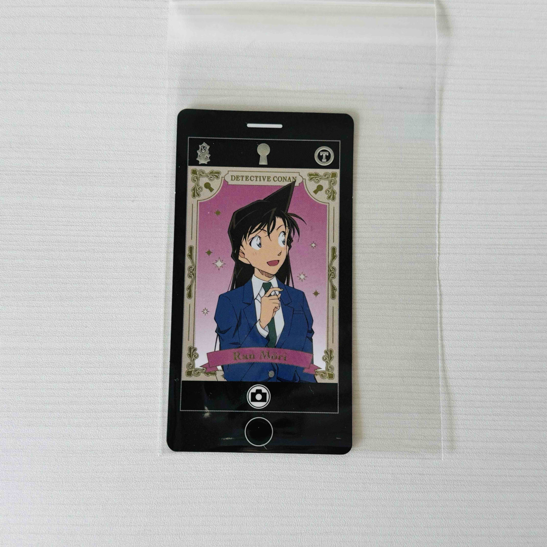 名探偵コナン(メイタンテイコナン)の名探偵コナン スマフォト 毛利蘭 箔押しレア エンタメ/ホビーのおもちゃ/ぬいぐるみ(キャラクターグッズ)の商品写真