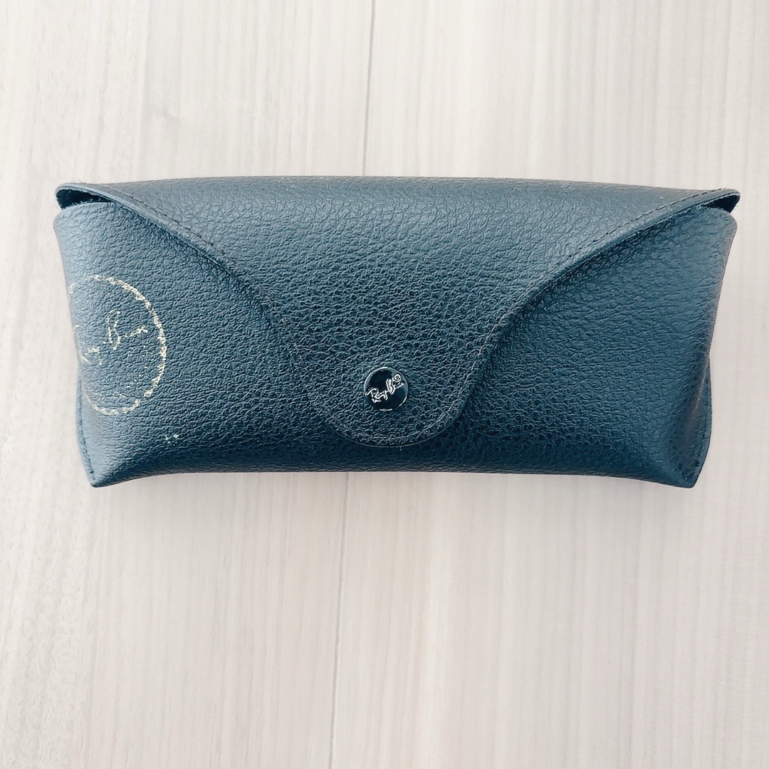 Ray-Ban(レイバン)のレザー フラグメントケース ブラック メンズのファッション小物(コインケース/小銭入れ)の商品写真
