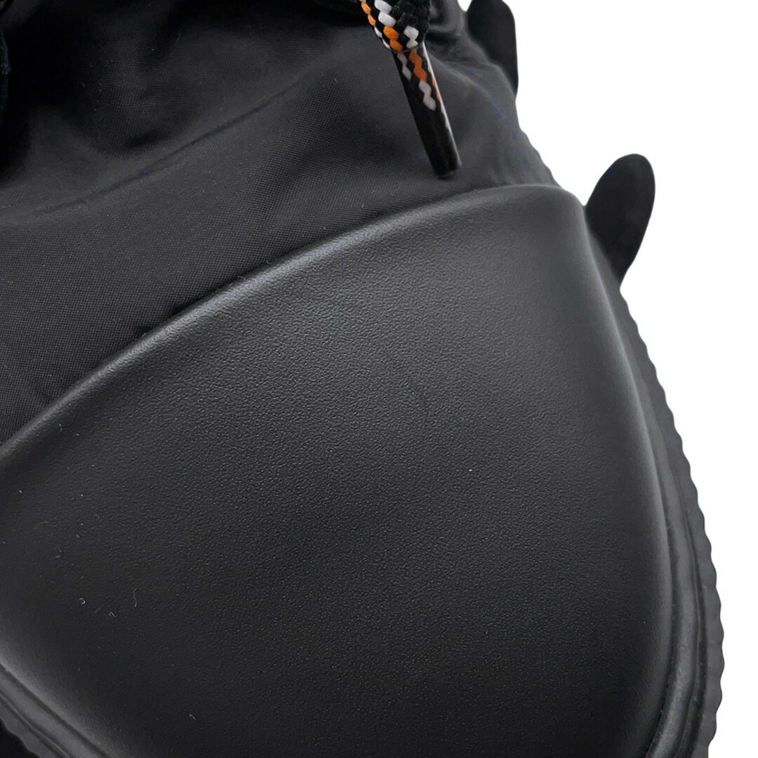 エルメス フレッシュ ブーツ ナイロン レザー HERMES - エルメス ショートブーツ フレッシュ ナイロン/レザー