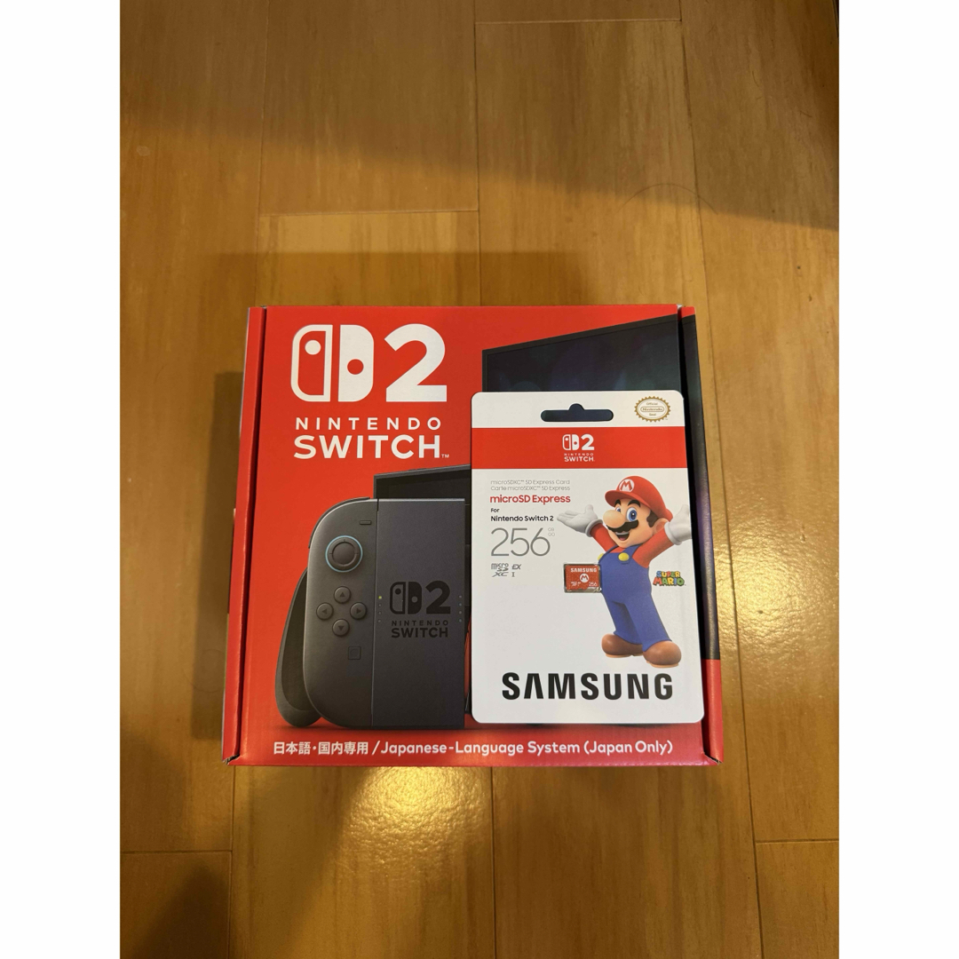 Switch 2(日本語・国内専用)+microSD Express Card エンタメ/ホビーのゲームソフト/ゲーム機本体(家庭用ゲーム機本体)の商品写真