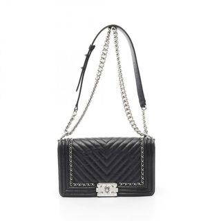 シャネル(CHANEL)のCHANEL シャネル ショルダーバッグ ボーイシャネル シェブロン Vステッチ(ショルダーバッグ)