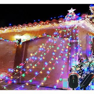 【在庫セール】V-Dank ソーラー クリスマス イルミネーション ライト LE