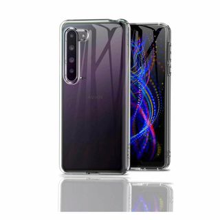 【人気商品】AQUOS R5G ケース【MARR】 透明 クリア TPU シリコ