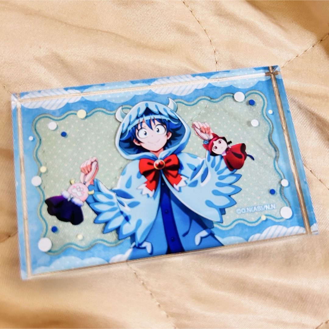 新品入間くん アスモデウス アクリルブロック エンタメ/ホビーのおもちゃ/ぬいぐるみ(キャラクターグッズ)の商品写真