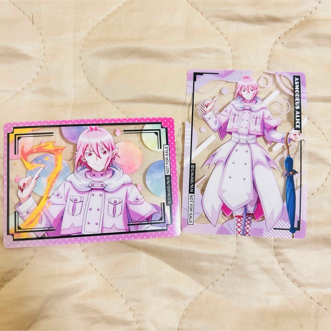 新品入間くん アスモデウス クリアカード エンタメ/ホビーのおもちゃ/ぬいぐるみ(キャラクターグッズ)の商品写真