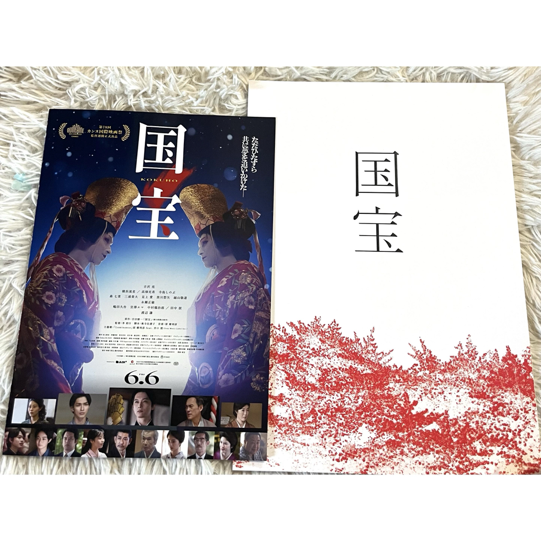 映画 国宝 パンフレット チラシ エンタメ/ホビーの本(アート/エンタメ)の商品写真