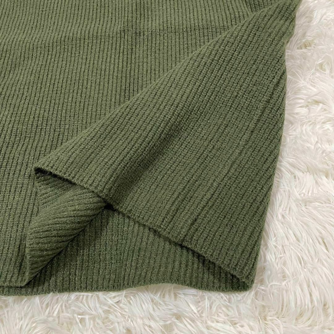 ナチュラルクチュール　ニットワンピース　タイト　ロング　バックジップクルーネック レディースのワンピース(ロングワンピース/マキシワンピース)の商品写真