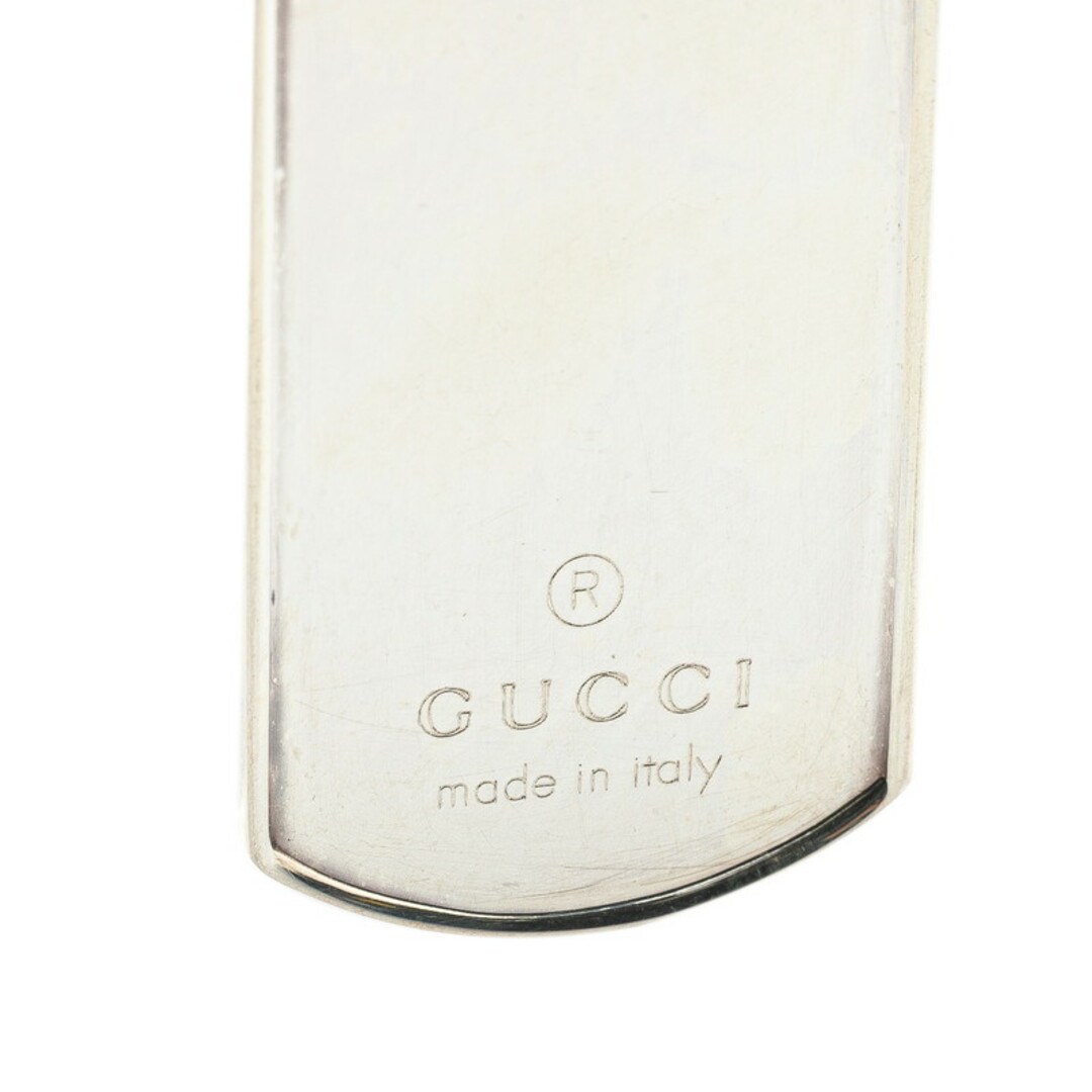 グッチ SV925 ドッグタグ ペンダント トップ GUCCI - グッチ ドッグタグ IDタグ ボールチェーン ペンダント