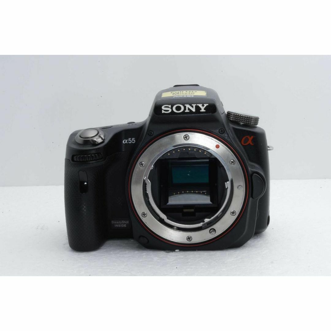 SONY α55 超望遠レンズ単焦点レンズ ソニー 一眼レフカメラ　バッグ付き α（ソニー） ソニー SONY α55 75-300mm 望遠 レンズセット