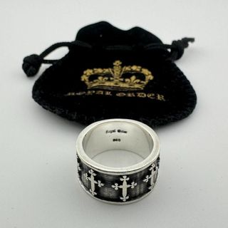 ロイヤルオーダー(ROYALORDER)のROYAL ORDER リング クラウンモチーフ シルバー925 約21号(リング(指輪))
