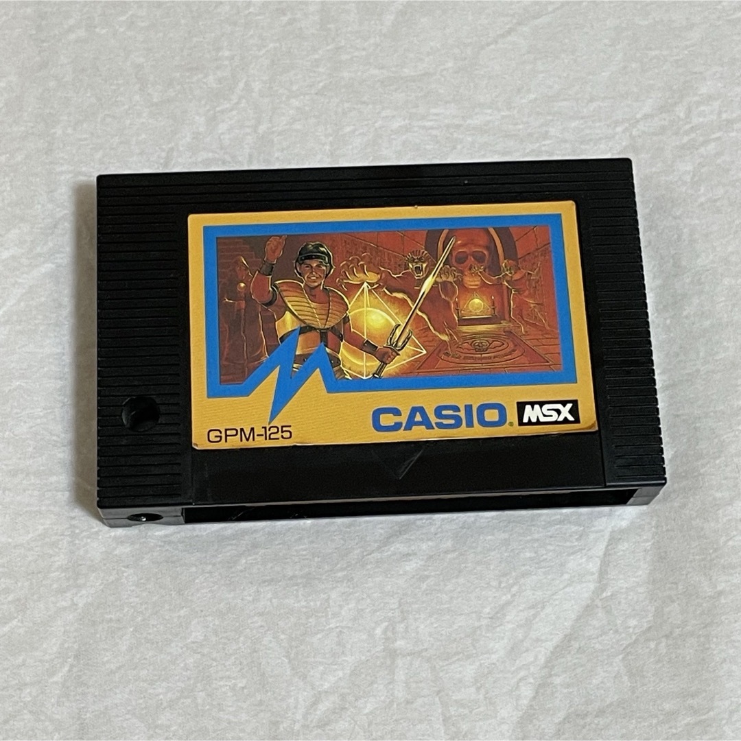 CASIO(カシオ)の美品 MSX2 賢者の石 ゲーム ソフト レトロ エンタメ/ホビーのゲームソフト/ゲーム機本体(家庭用ゲームソフト)の商品写真