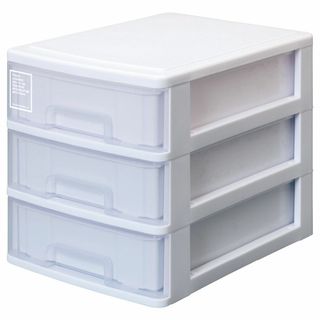 【特価商品】サンコープラスチック(SankoPlastic) 小物収納3段 シル(ケース/ボックス)