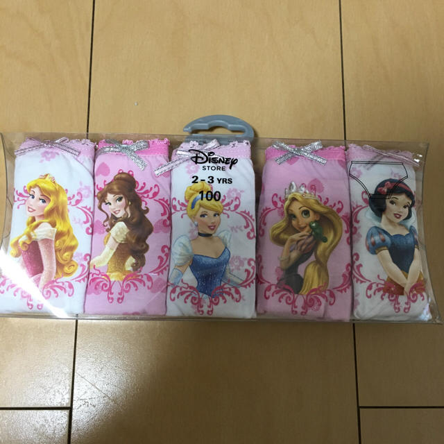 Disney - ディズニーストア 100センチ プリンセスパンツ女の子の Disney - ディズニーストア 100センチ プリンセスパンツ女の子の