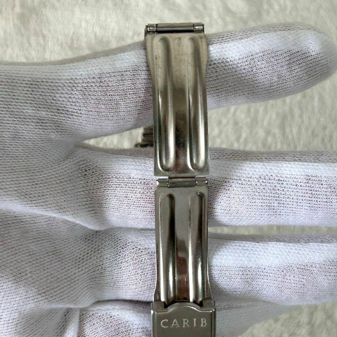 SEIKO(セイコー)の【美品】SEIKO アルバ カリブ クオーツ メンズ腕時計 黄色文字盤 メンズの時計(腕時計(アナログ))の商品写真