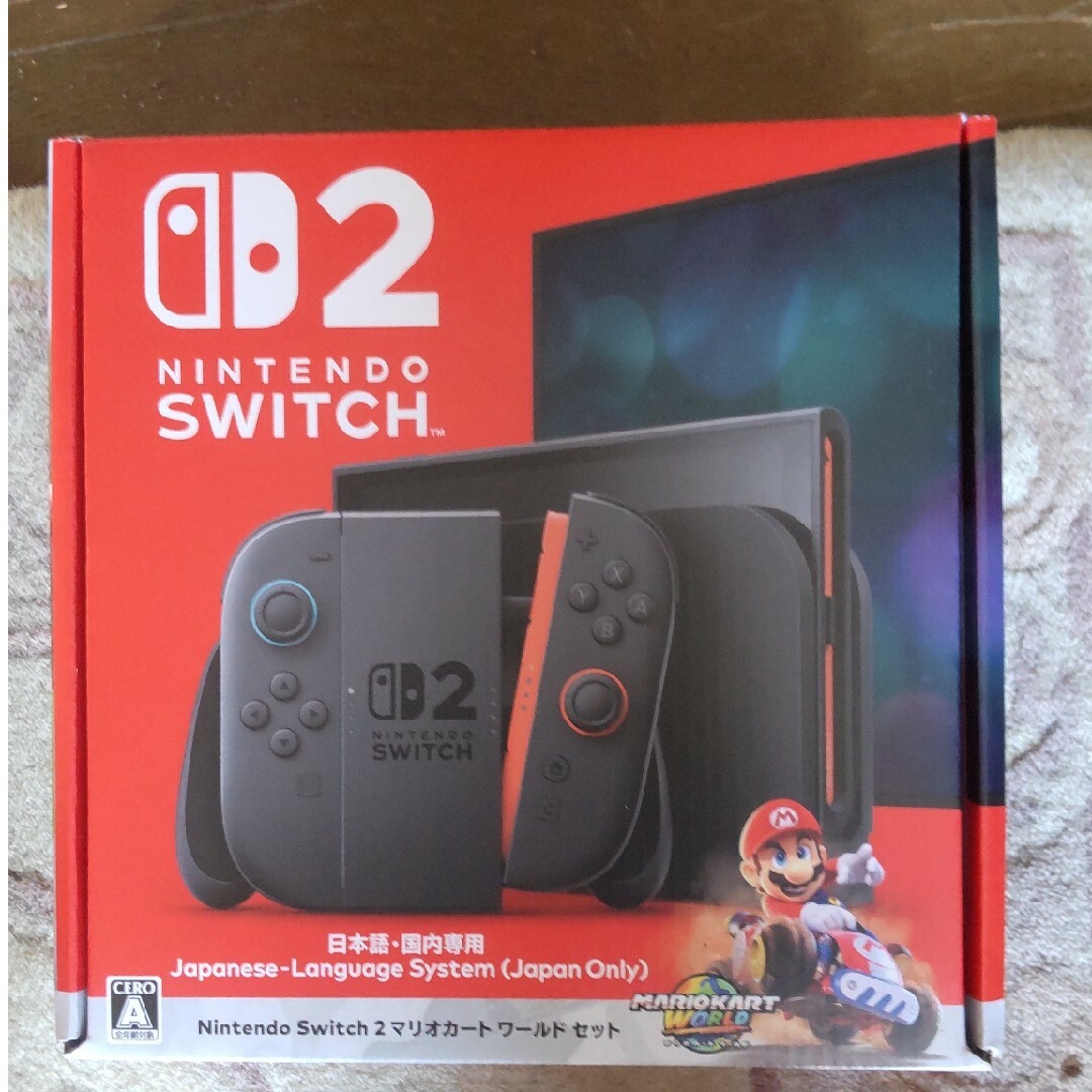 Nintendo Switch(ニンテンドースイッチ)のニンテンドースイッチ2 マリオカートセット 3台 新品未開封 エンタメ/ホビーのゲームソフト/ゲーム機本体(家庭用ゲーム機本体)の商品写真