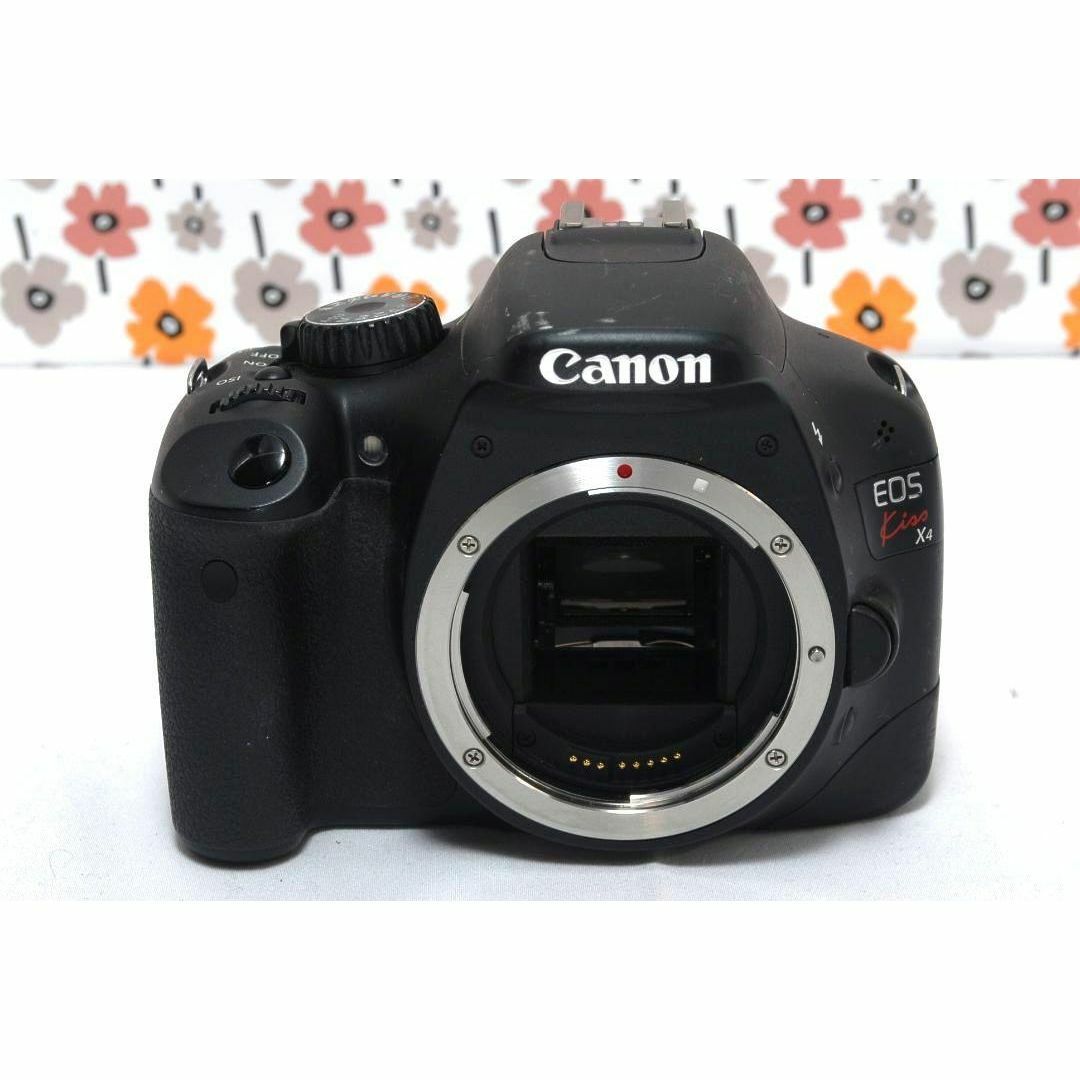 【返品保証】❤Canon Kiss X4❤スマホ転送OK❤初心者様人気機種❤ Canon - 【返品保証】❤Canon Kiss X4❤初心者様人気機種