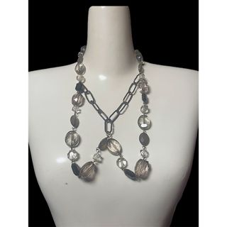 Layered Bead Necklace (ネックレス)