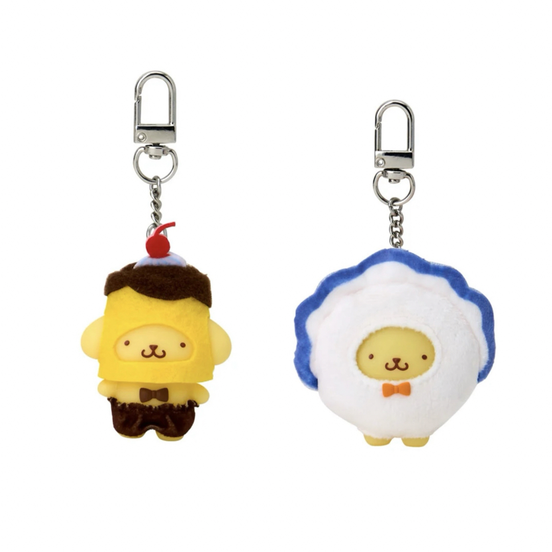 サンリオ(サンリオ)のポムポムプリン 2種セット シークレットキーホルダー ちびっともシリーズ第2弾 エンタメ/ホビーのおもちゃ/ぬいぐるみ(キャラクターグッズ)の商品写真
