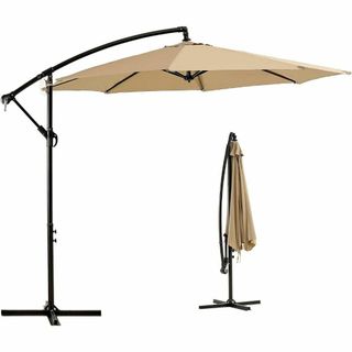 ガーデン パラソル 大型 ハンギングパラソル 風に強い UVカット 撥水