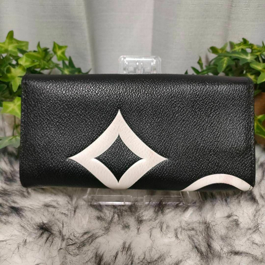 CASTELBAJAC(カステルバジャック)のカステルバジャック 長財布 ブラック ロゴ CASTELBAJAC 財布 黒 白 メンズのファッション小物(長財布)の商品写真
