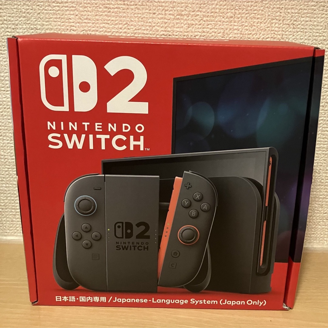 Nintendo Switch(ニンテンドースイッチ)のNintendo Switch 2(日本語・国内専用)本体 新品未開封 エンタメ/ホビーのゲームソフト/ゲーム機本体(家庭用ゲーム機本体)の商品写真