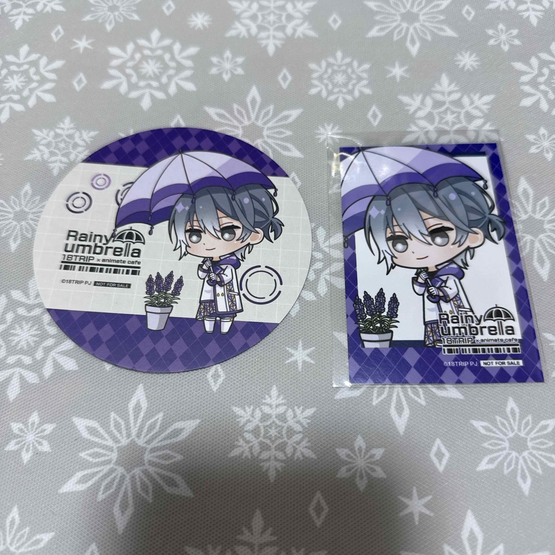18trip エイトリ アニメイトカフェ コースター フォトカード 凪 エンタメ/ホビーのおもちゃ/ぬいぐるみ(キャラクターグッズ)の商品写真