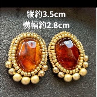 刺繍 3点購入500円引き ハンドメイドピアス ハンドメイドイヤリング