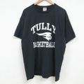 XL★古着 フルーツオブザルーム 半袖 ビンテージ Tシャツ メンズ 00年代 00s バスケットボール クルーネック 黒 ブラック 25jun06 中古