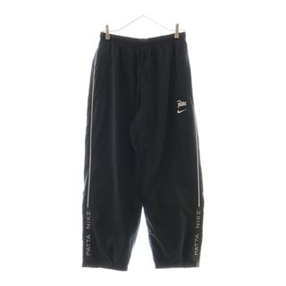 NIKE - NIKE ナイキ ×PATTA TRACK PANTS パタ サイドライン ロゴプリント トラックパンツ ブラック FJ3099-010