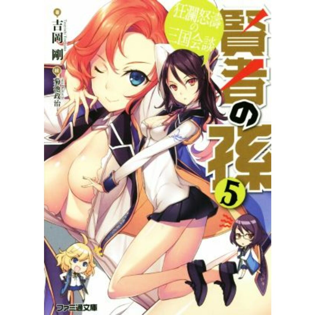 賢者の孫(5) 狂瀾怒濤の三国会談 ファミ通文庫/吉岡剛(著者),菊池政治 エンタメ/ホビーの本(文学/小説)の商品写真