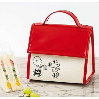 スヌーピー(SNOOPY)の新品未開封 スヌーピー 保冷バッグ 収納バッグ マルチケース インテリア 付録(その他)
