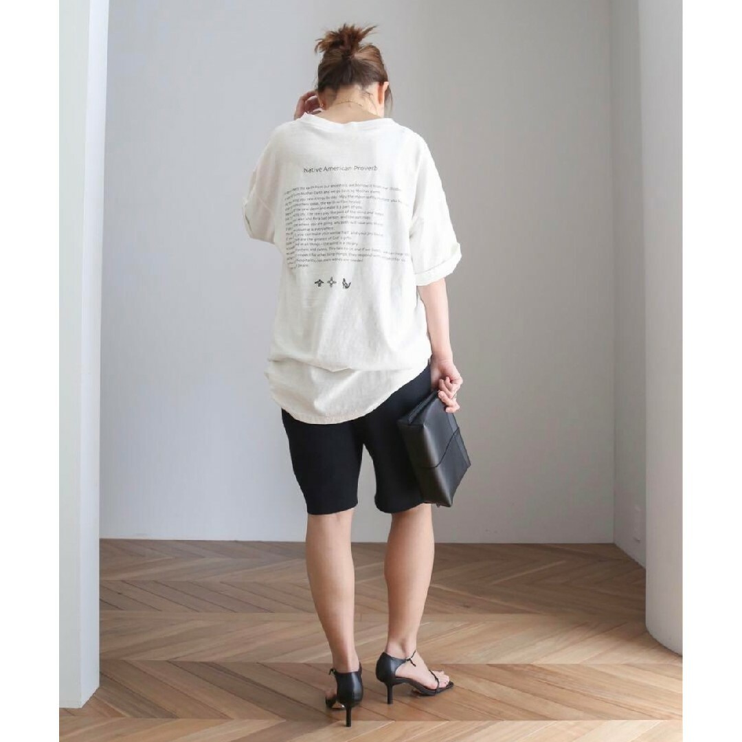 DEUXIEME CLASSE(ドゥーズィエムクラス)のmessage Tシャツ 1st レディースのトップス(Tシャツ(半袖/袖なし))の商品写真