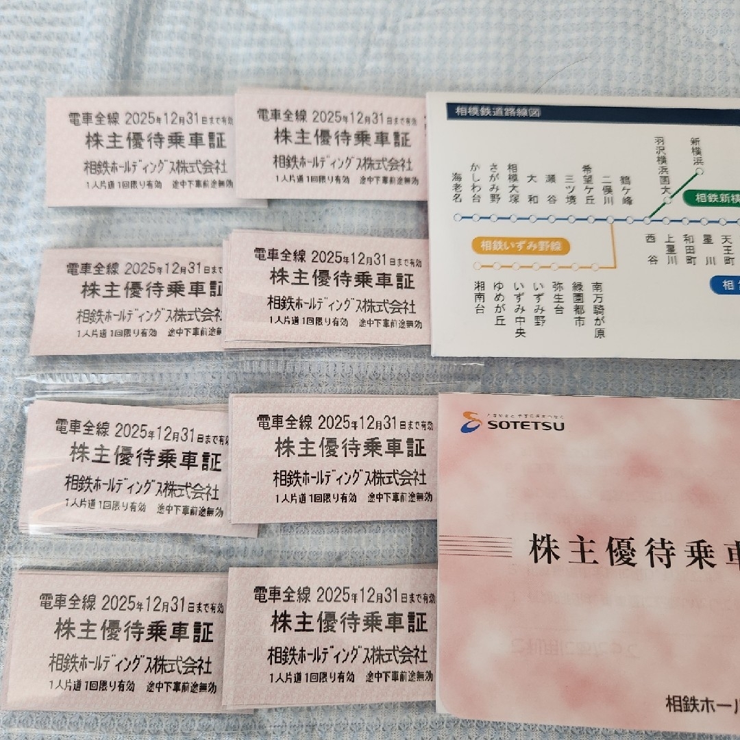 【最新】相鉄 株主優待乗車証 回数券 80枚 チケットの乗車券/交通券(鉄道乗車券)の商品写真