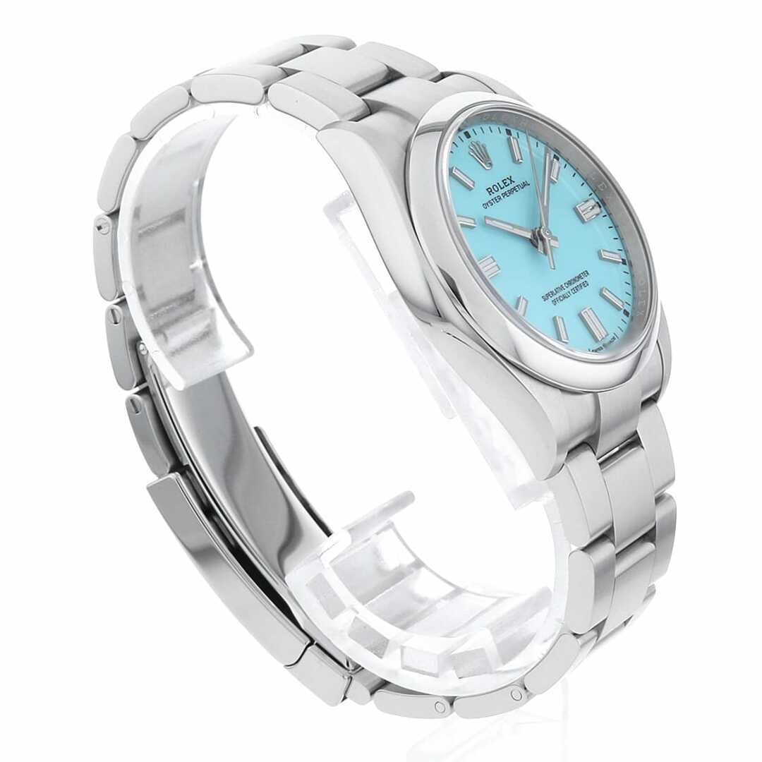 ROLEX(ロレックス)のロレックス オイスターパーペチュアル36 126000 ターコイズブルー ランダム番 メンズ 中古 腕時計 メンズの時計(腕時計(アナログ))の商品写真
