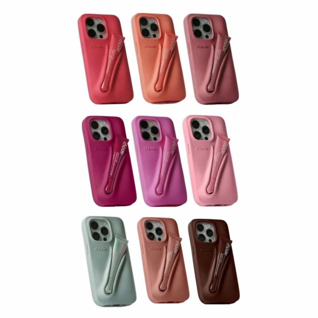 【訳あり30%OFF】rhode iPhoneケース lipcase リップ付き スマホ/家電/カメラのスマホアクセサリー(iPhoneケース)の商品写真