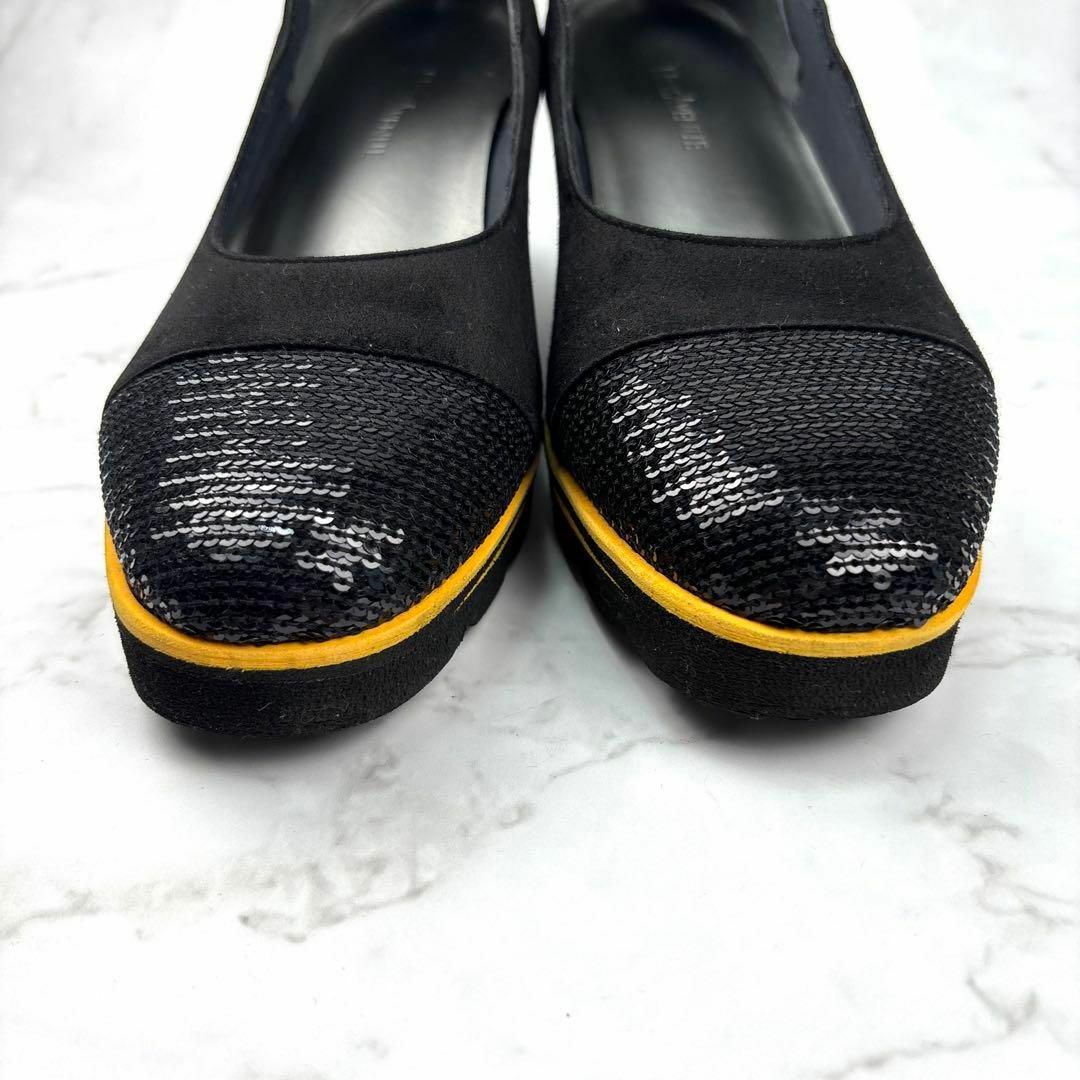 美品】hills avenue ヒルズアベニュー スパンコール パンプス 23