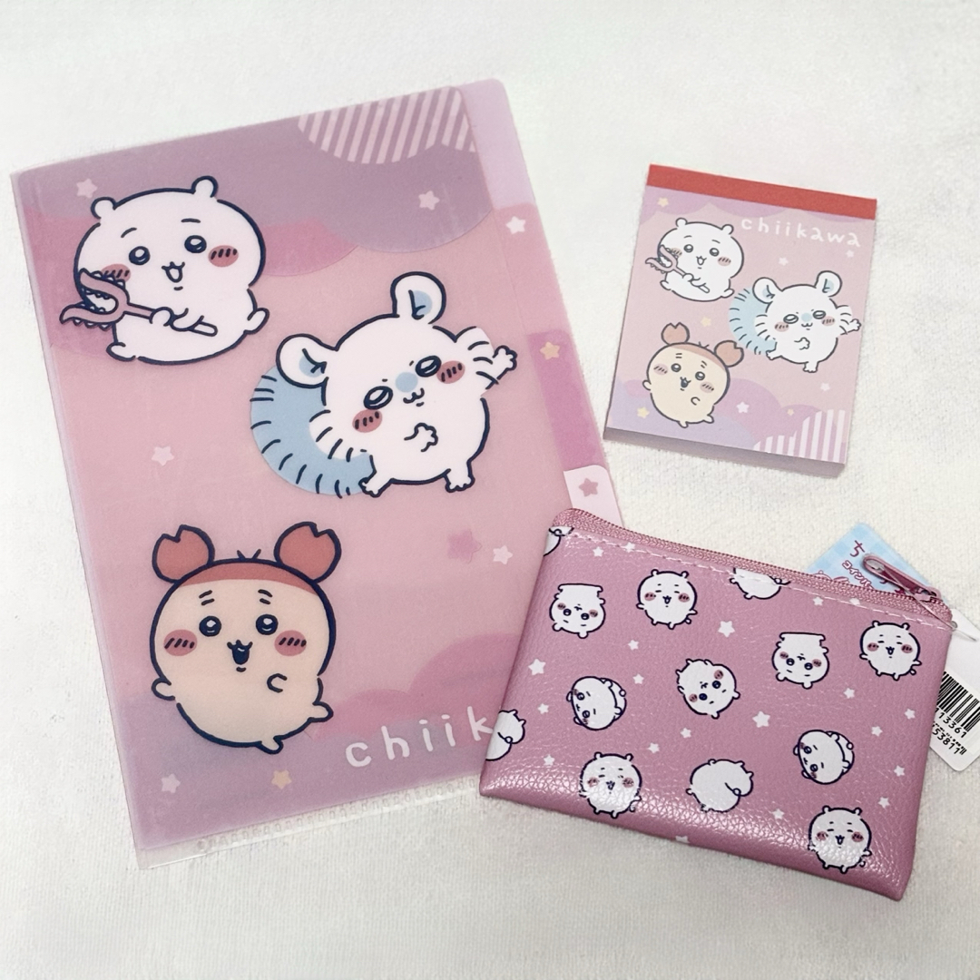 ちいかわ(チイカワ)のちいかわ 新品 3点セット エンタメ/ホビーのおもちゃ/ぬいぐるみ(キャラクターグッズ)の商品写真