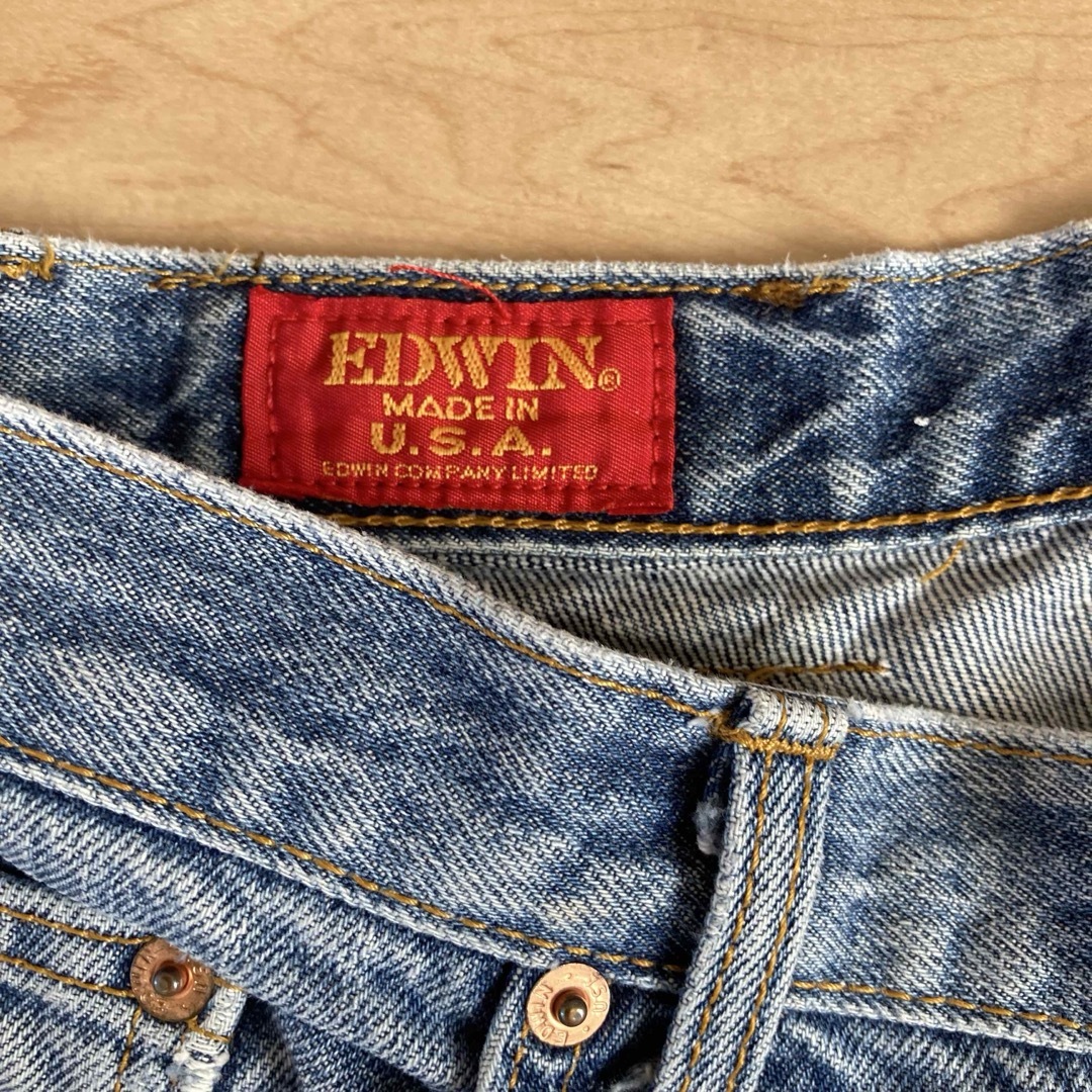 EDWIN(エドウイン)の80's EDWIN denim デニムパンツ　Made in USA メンズのパンツ(デニム/ジーンズ)の商品写真