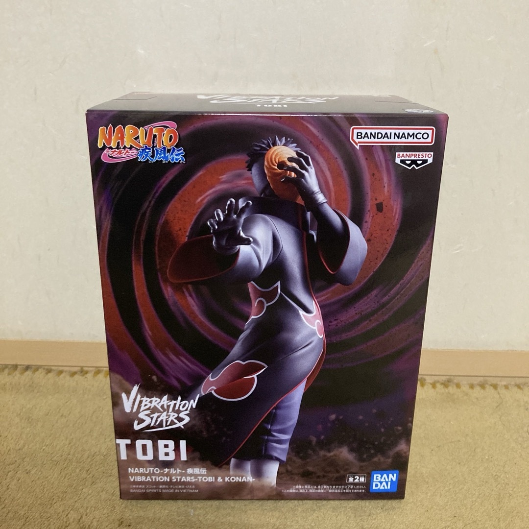 BANPRESTO(バンプレスト)のNARUTO-ナルト- 疾風伝 VIBRATION STARS-TOBI エンタメ/ホビーのフィギュア(アニメ/ゲーム)の商品写真