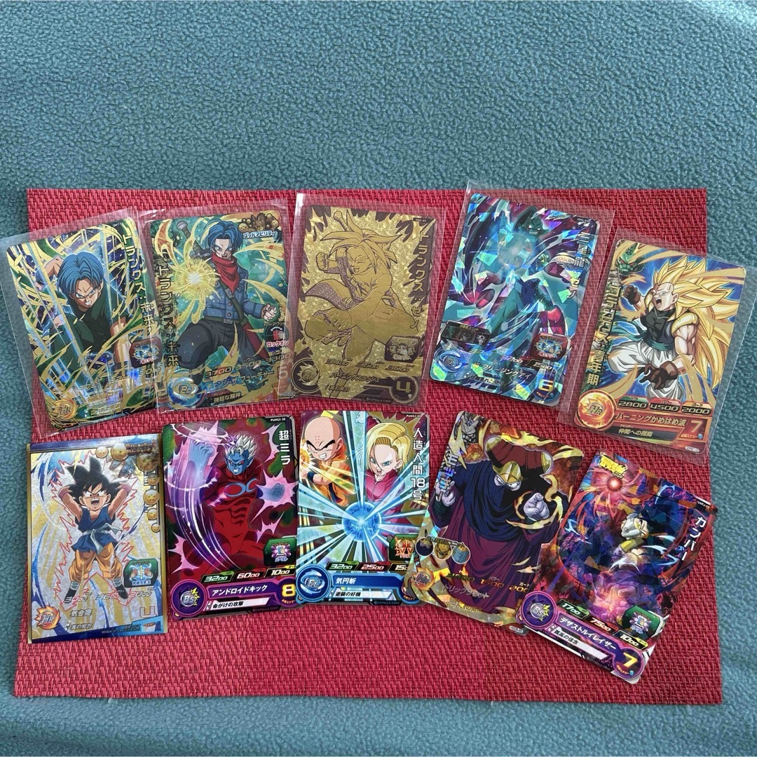 スーパードラゴンボールヒーローズ カードセット10枚　4 エンタメ/ホビーのトレーディングカード(シングルカード)の商品写真