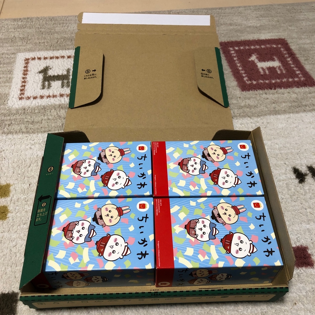 ちいかわ(チイカワ)のちいかわ 4種類コンプセット エンタメ/ホビーのおもちゃ/ぬいぐるみ(キャラクターグッズ)の商品写真