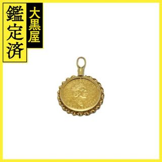ノンブランドジュエリー トップ メイプル金貨 エリザべス 5ドル 1/10oz K24/K18 【460】(その他)