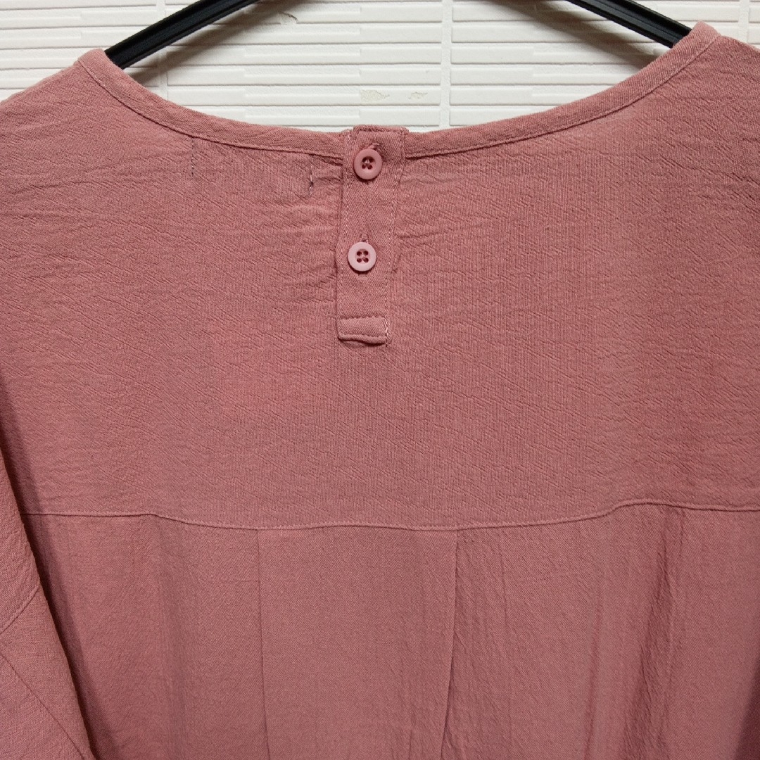 drug store's(ドラッグストアーズ)のドラッグストアーズ　レース付きシャツブラウス　新品 レディースのトップス(シャツ/ブラウス(長袖/七分))の商品写真