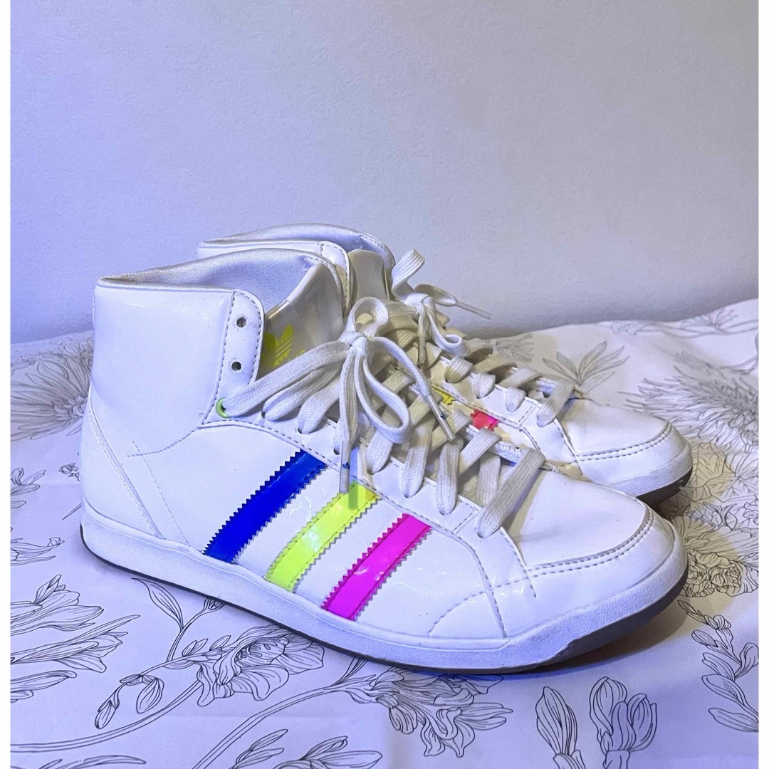 adidasアディダスHOOP MID Wレディース24cm