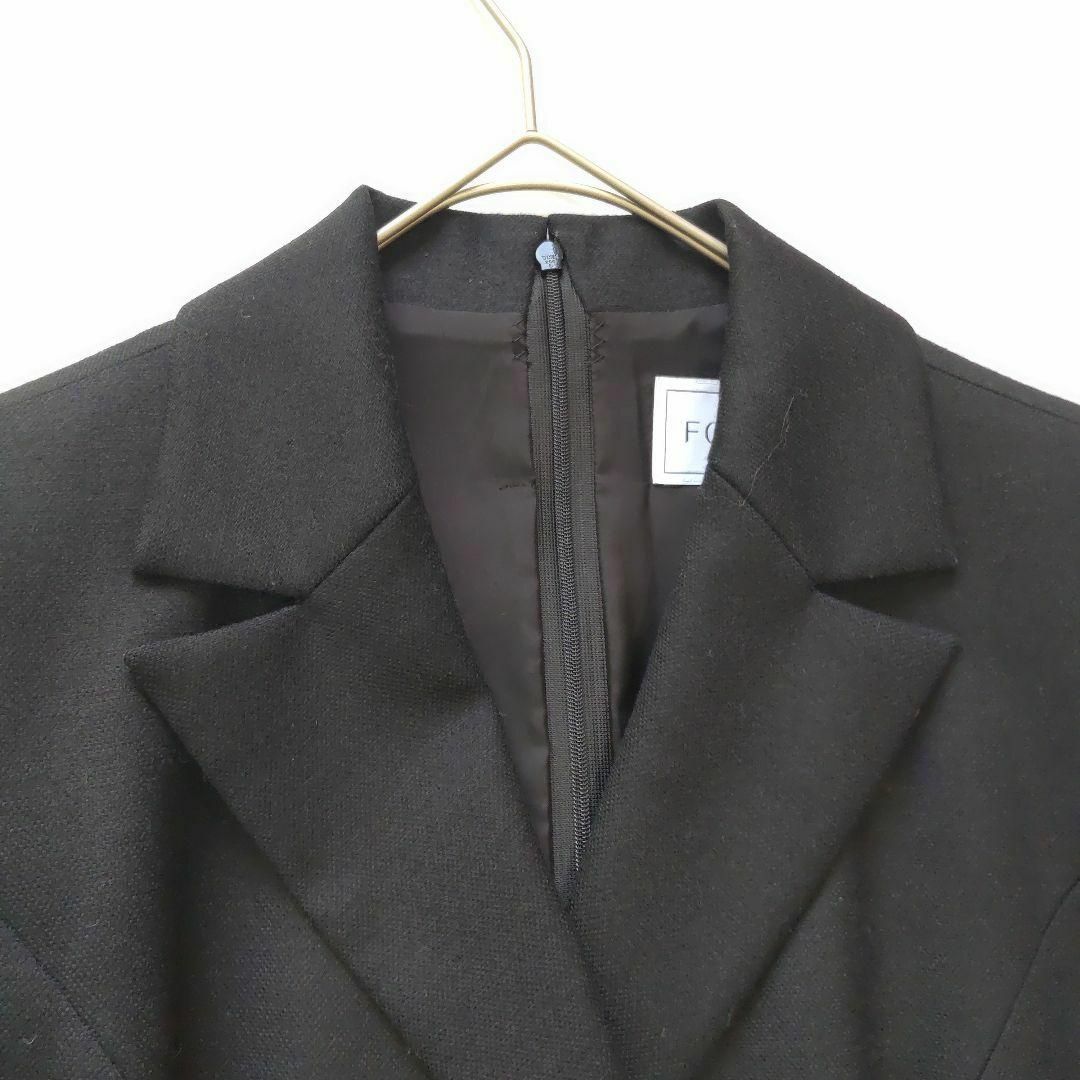 FOXEY(フォクシー)の美品 定価15万 フォクシー ダブル 長袖 ワンピース ドレスシェイプリー 38 レディースのワンピース(ミニワンピース)の商品写真