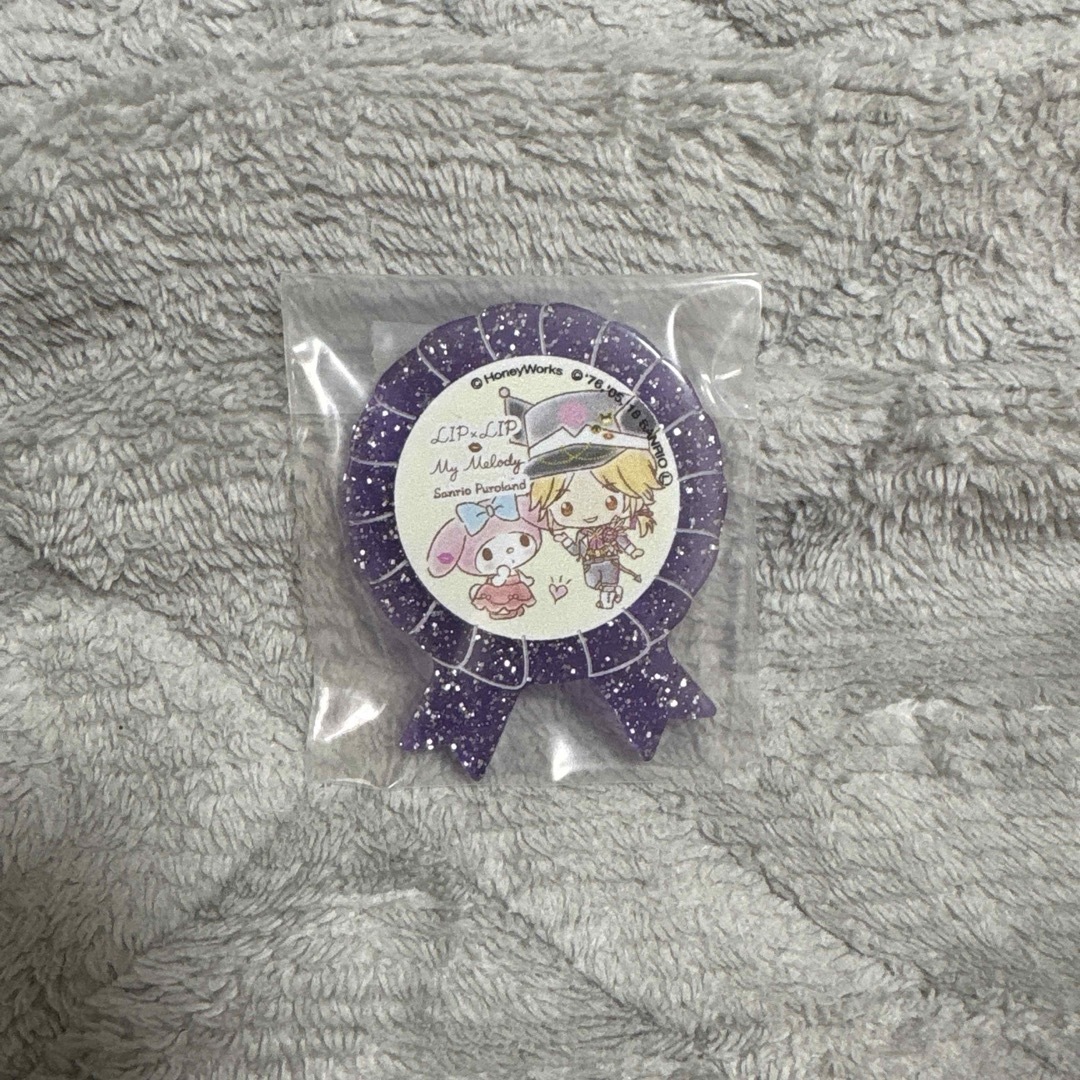 LIP×LIP HoneyWorks ブローチ型バッジ 柴崎愛蔵 エンタメ/ホビーのおもちゃ/ぬいぐるみ(キャラクターグッズ)の商品写真